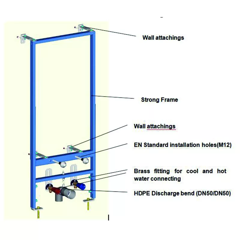 wall hung concealed cistern frames wall hung concealed cistern frames