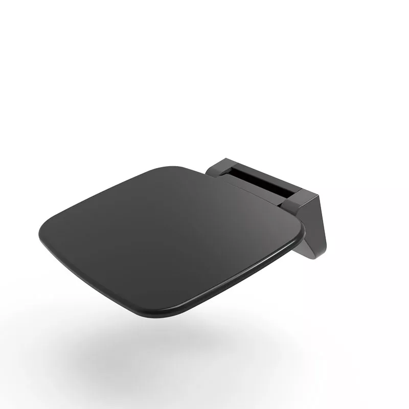 black color stylish shower seat black color stylish shower seat