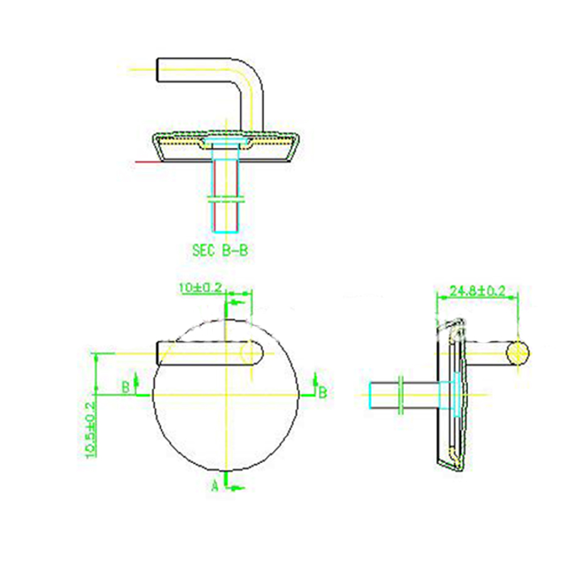 stainless steel toilet seat hinges