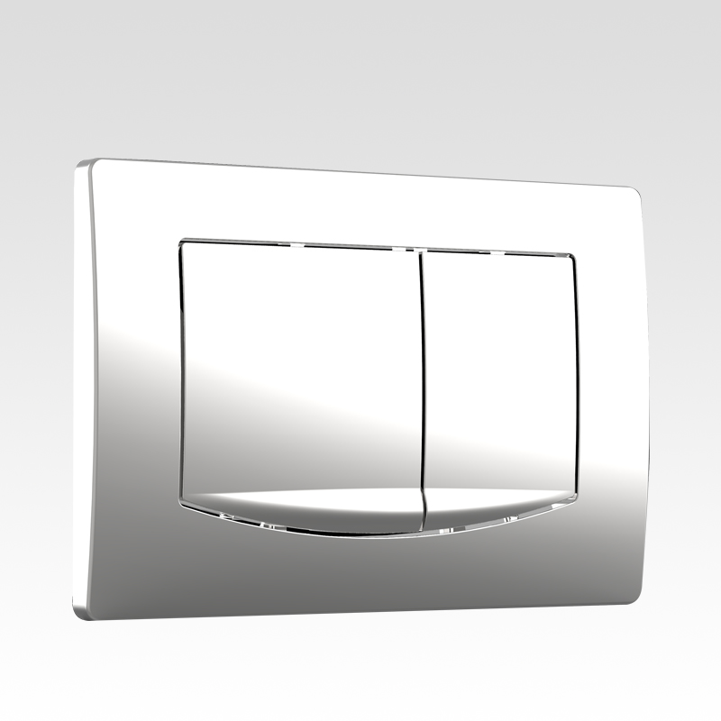 ABS chrome metal flush plate