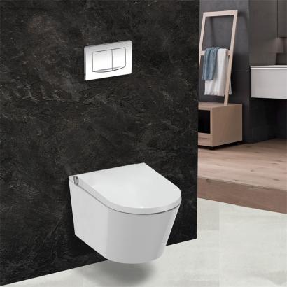 Electric bidet seat douche WC