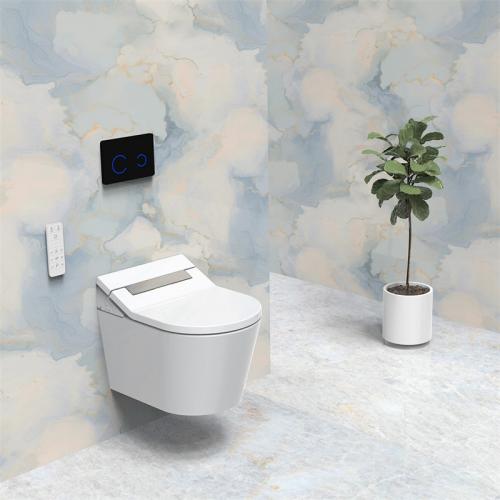 electric bidet seat with cabinet cistern