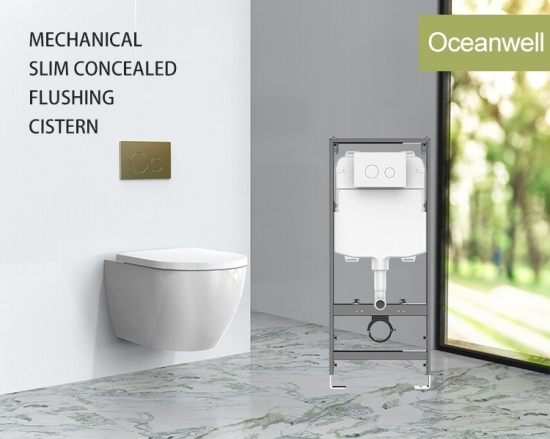 wall hung concealed cistern