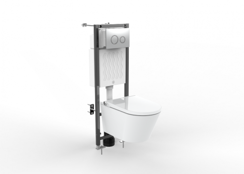 wall hung concealed cistern