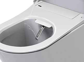 Can the smart toilet (seat) really clean the buttocks?