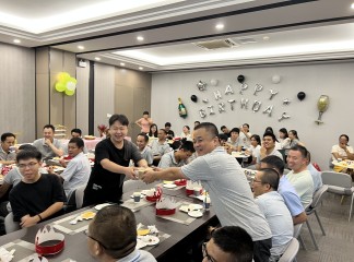 Lovable Birthday Party, Heart-warming for Staffs
